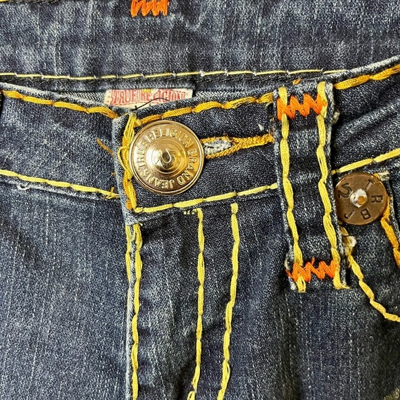 True Religion Men’s rare super Joey T Jeans - Size 28 - Made in USA - Picture 4 of 8